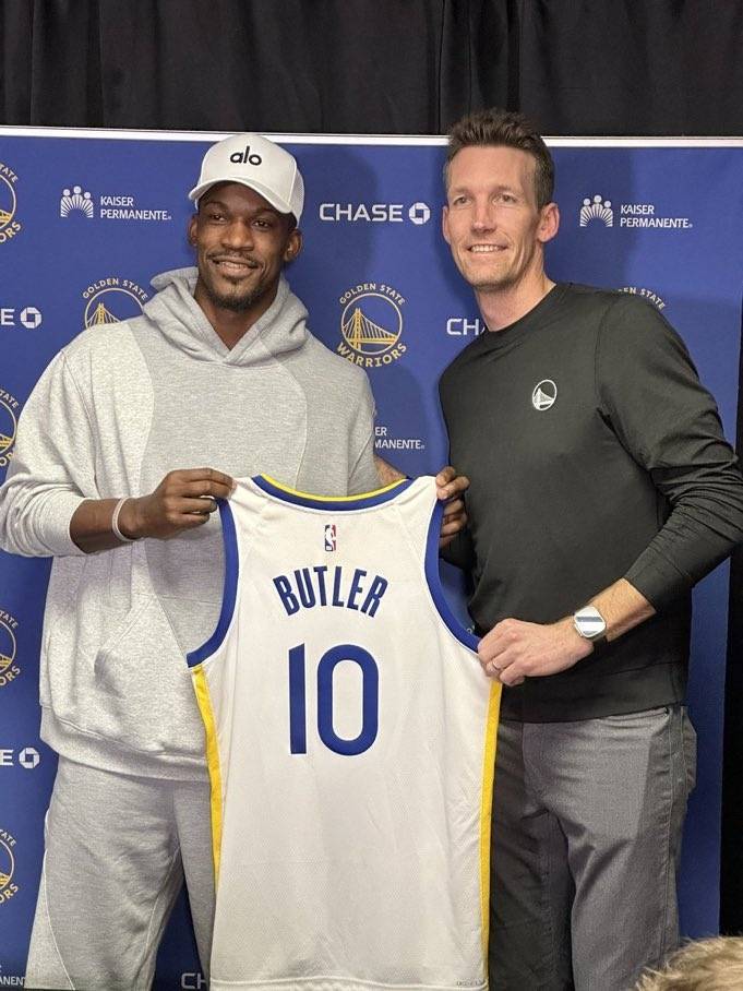 好兄弟!巴特勒表示选择勇士10号球衣是因为内马尔