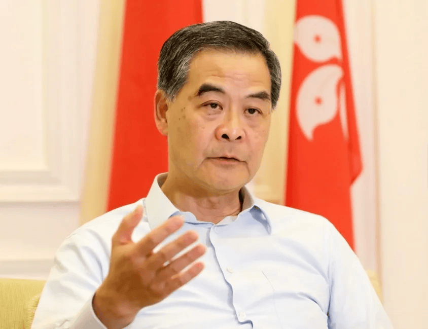 梁振英发声!有些香港商人误信“商人无祖国”