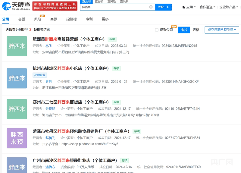 除了“胖都来”,还有“胖南来”“胖西来”……到底算不算侵权?