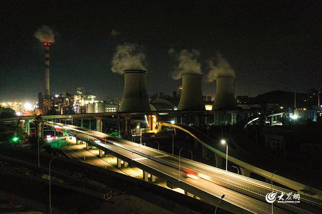 实拍!烟台最大、三层互通!港城西大街互通立交今日通车