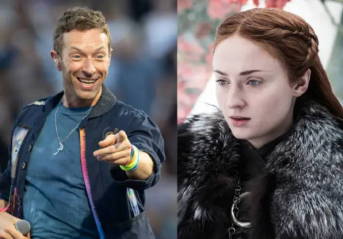 “三傻”索菲·特纳被曝已与英国贵族王子分手 与Coldplay主唱克里斯·马汀约会中